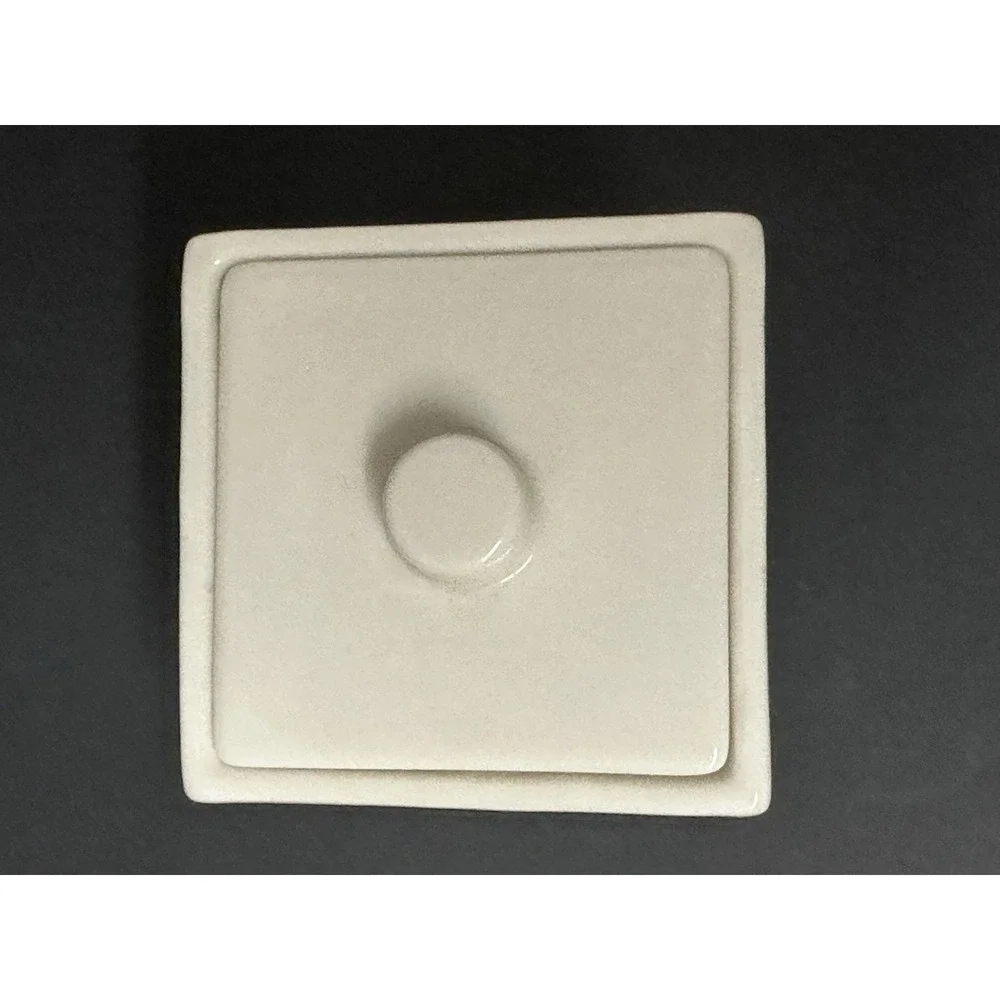 Hallmark Trinket Box Sun Moon Light Love Square Ivory Gray Rick Cusick Celestial